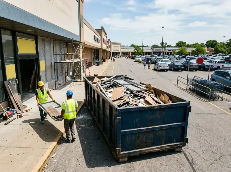 retail-store-renovation-debris-003 — frequently asked questions, Roll-off Dumpster Rentals in Port St. Lucie, FL